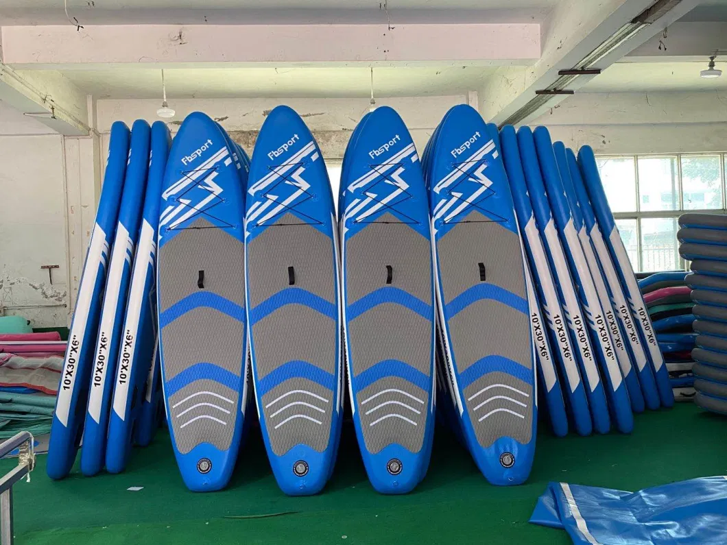 2023 New Touring Double Layer Drop-Stitch Fabric Factory Custom Water Surfboard Inflatable Surf Paddle Board Race Sup