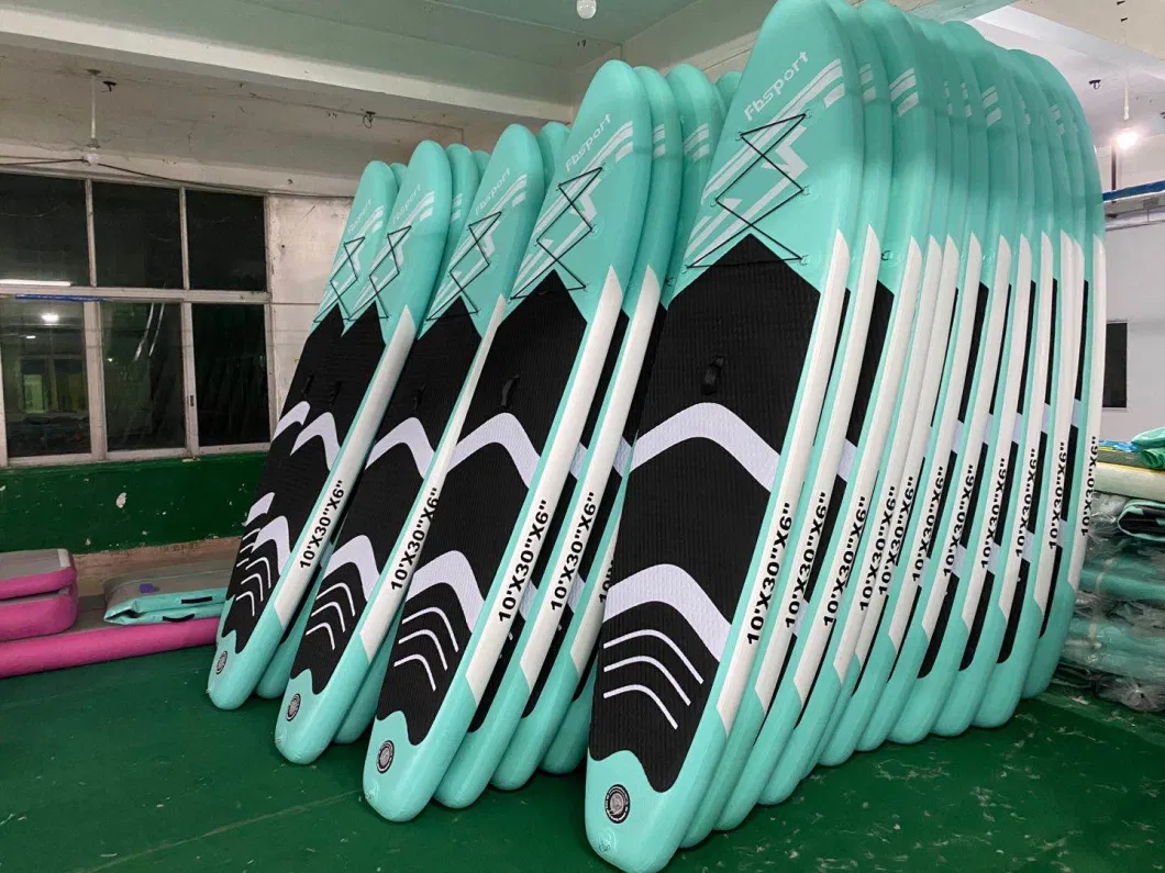 2023 New Touring Double Layer Drop-Stitch Fabric Factory Custom Water Surfboard Inflatable Surf Paddle Board Race Sup