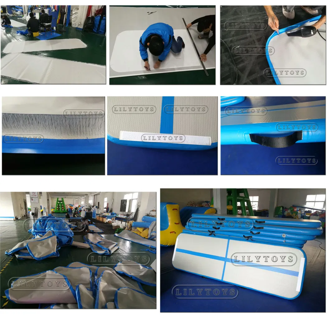 Hot Sell Inflatable Air Track Gymnastics Mat for Outdoor Sport