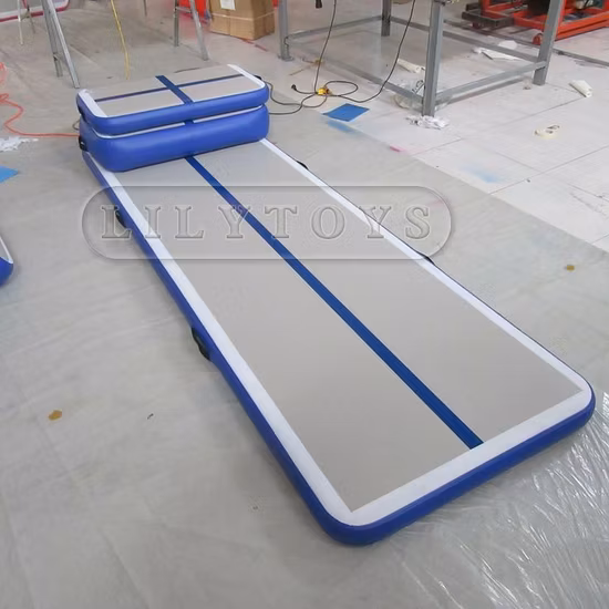 옥외 스포츠를 위한 뜨거운 인기 상품 팽창식 공기 부상 궤도 체조 매트